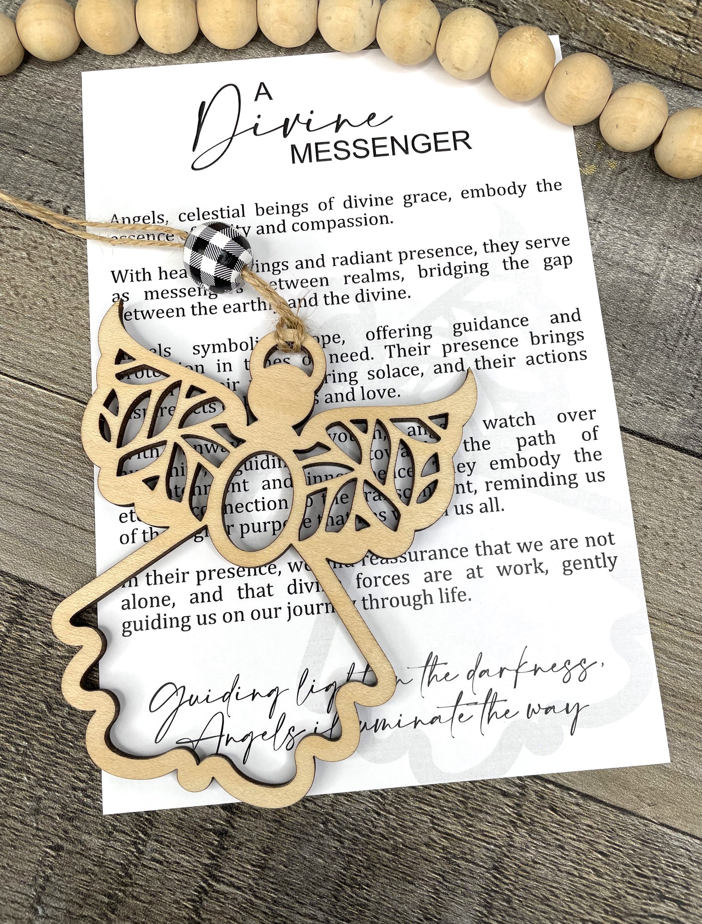 Divine Messenger Angel Ornament