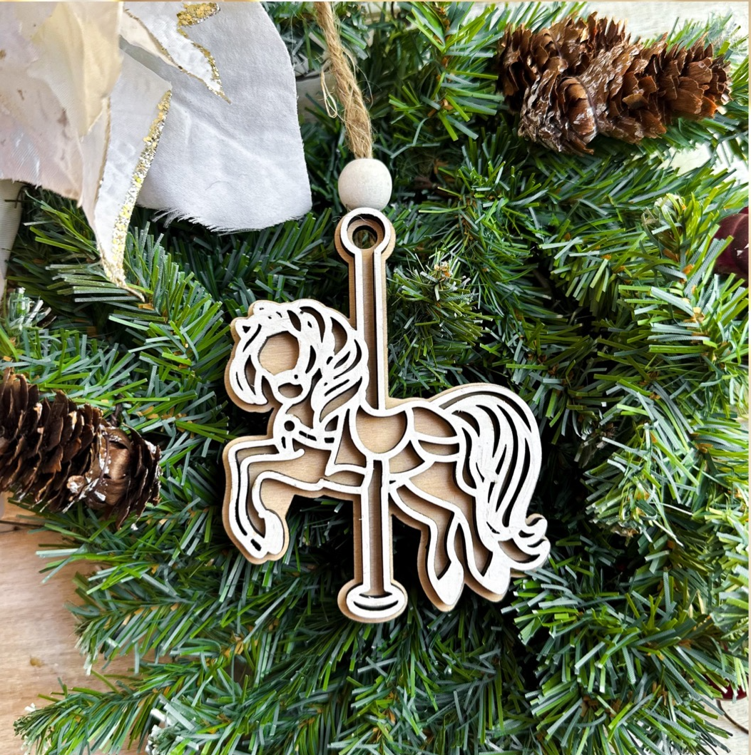 Carousel Horse Ornaments